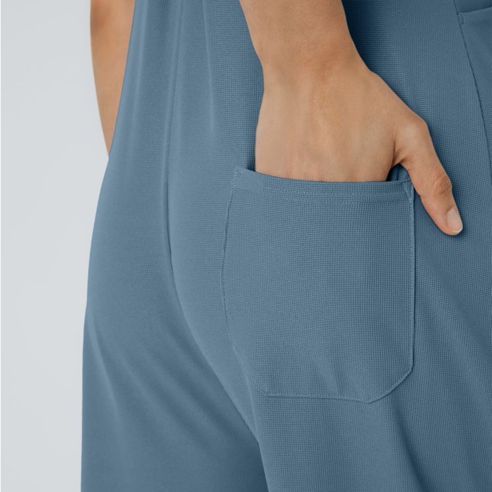 Halara Waffle Adjustable Strap Overalls - image 6